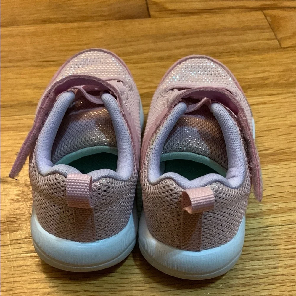 Lot Bundle toddler Skechers Sparkle Sneakers - Pink and Silver